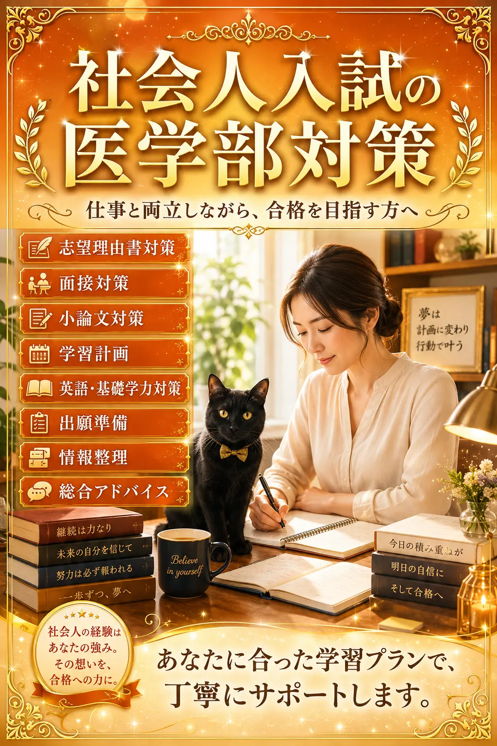 社会人入試の医学部対策コーチング